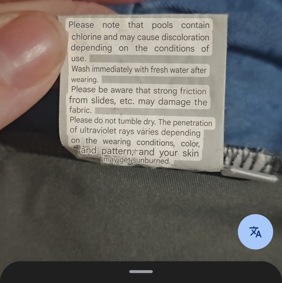 Nwot Oneill Rashguard Pant - Picture 5 of 6